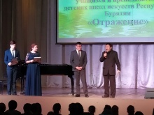 В концертном зале Колледжа искусств состоялась торжественная церемония закрытия ежегодной XIII Республиканской выставки-конкурса учебных и творческих работ учащихся «Отражение» и II Республиканского конкурса «Жаворонок» 