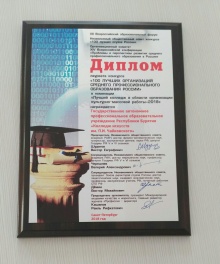 «Лучший колледж в области организации культурно-массовой работы»