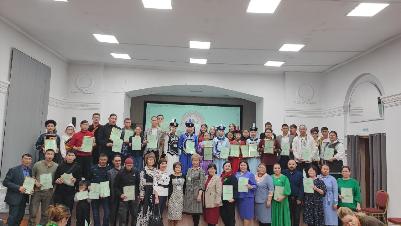 Студенты и педагоги Колледжа стали победителями Международного конкурса «Дынгылдай», который прошел в Туве