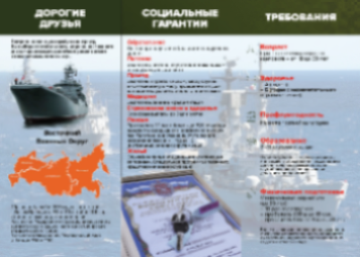Информационный материал по вопросам поступления на военную службу по контракту