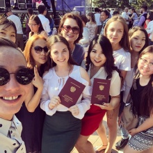Лучшие студенты колледжа приняли участие в торжественных мероприятиях, приуроченных ко Дню Молодежи