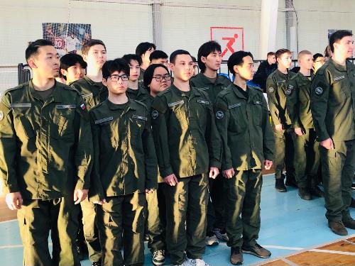 Студенты колледжа искусств приняли участие в открытии нового потока обучения в центре «ВОИН»