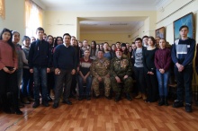 В КОЛЛЕДЖЕ  ИСКУССТВ ИМ. П.И.ЧАЙКОВСКОГО  ПРОШЛА ВСТРЕЧА С ВЕТЕРАНАМИ БОЕВЫХ ДЕЙСТВИЙ