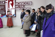 Колледж искусств им. П.И. Чайковского посетила делегация Монгольского государственного университета искусств и культуры. 