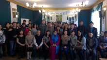 Творческая встреча с депутатом Великого Хурала Внутренней Монголии, народной артисткой Китая, лучшей исполнительницей протяжной песни Бабудоржийн Сэсэгмой.