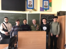 В колледже прошел «Урок мужества»,  посвященный Дню защитника Отечества